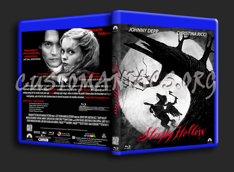 Sleepy Hollow blu-ray cover