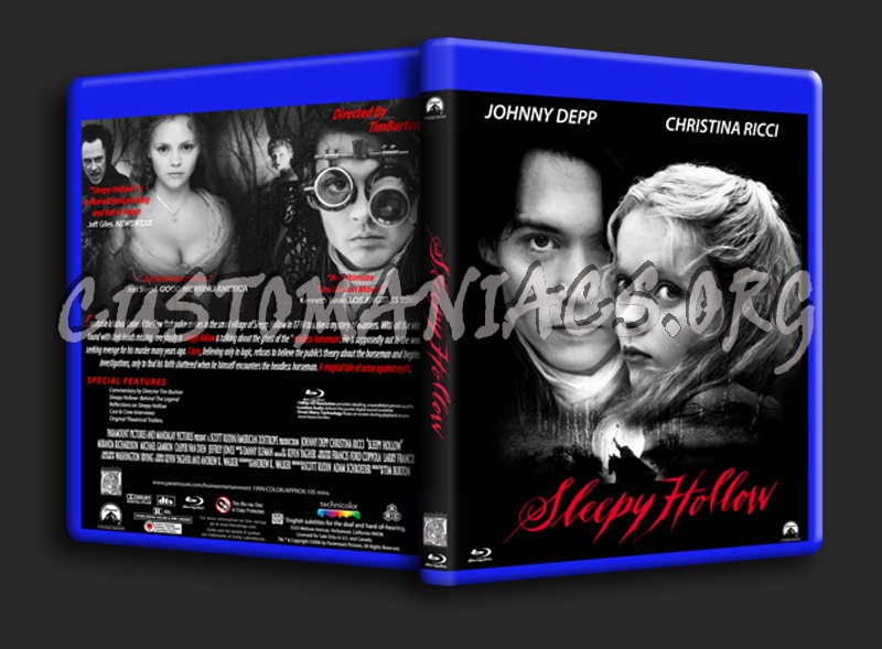 Sleepy Hollow blu-ray cover