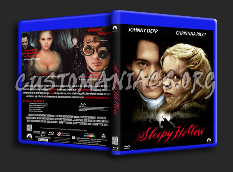 Sleepy Hollow blu-ray cover