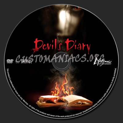 Devil's Diary dvd label