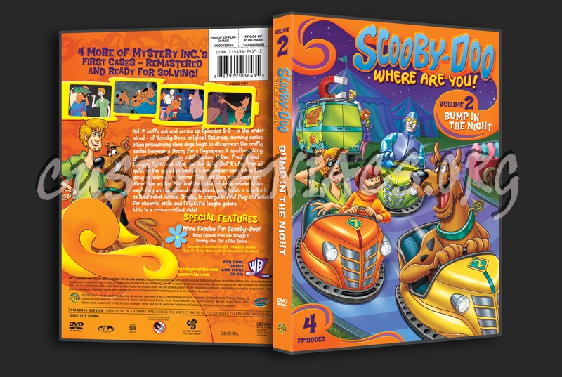 Scooby-Doo Where Are You! Volume 2 dvd cover