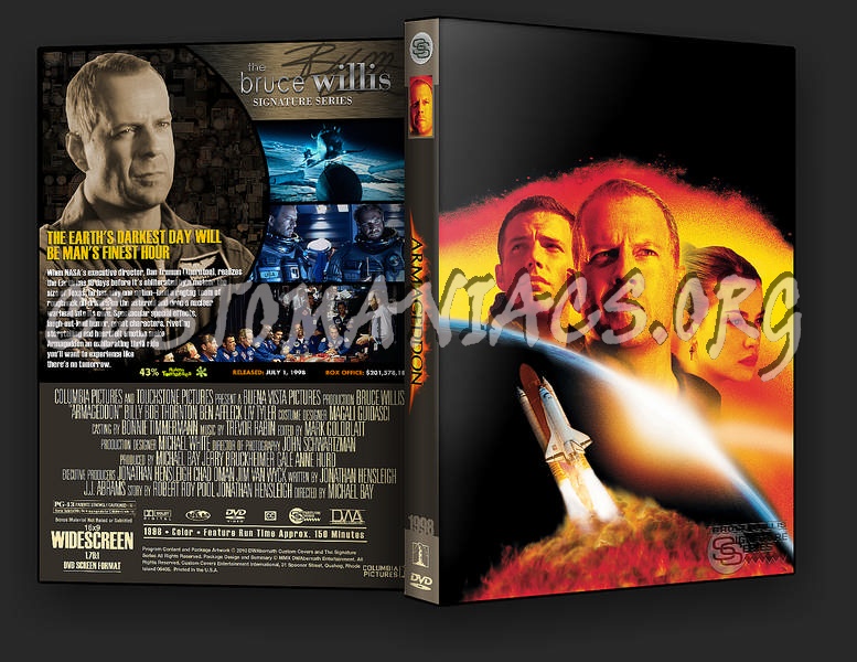 Armageddon dvd cover