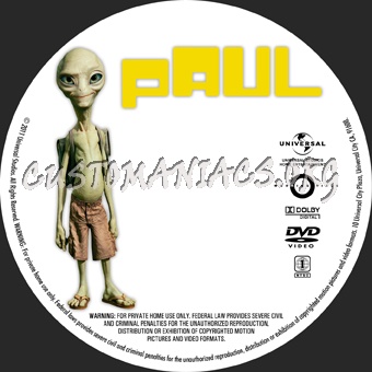 Paul dvd label