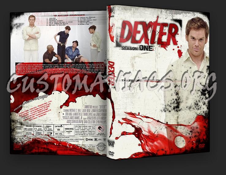 Dexter - season one dvd cover