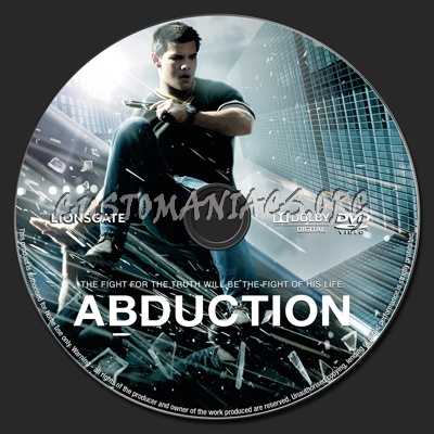 Abduction dvd label