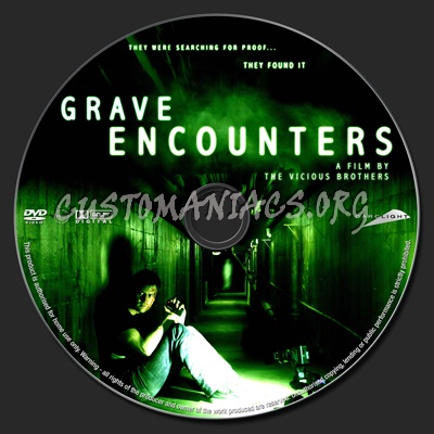 Grave Encounters dvd label