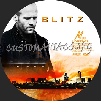 Blitz dvd label