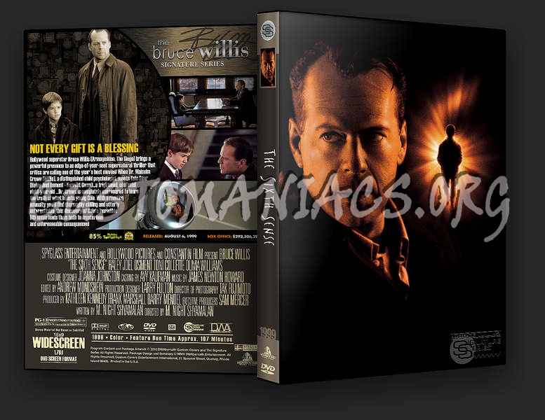 The Sixth Sense dvd cover