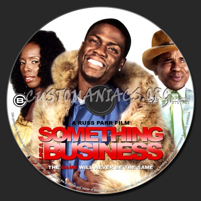 Something Like a Business dvd label