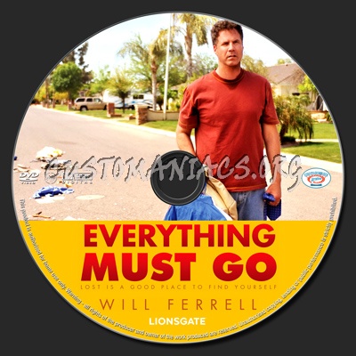 Everything Must Go dvd label