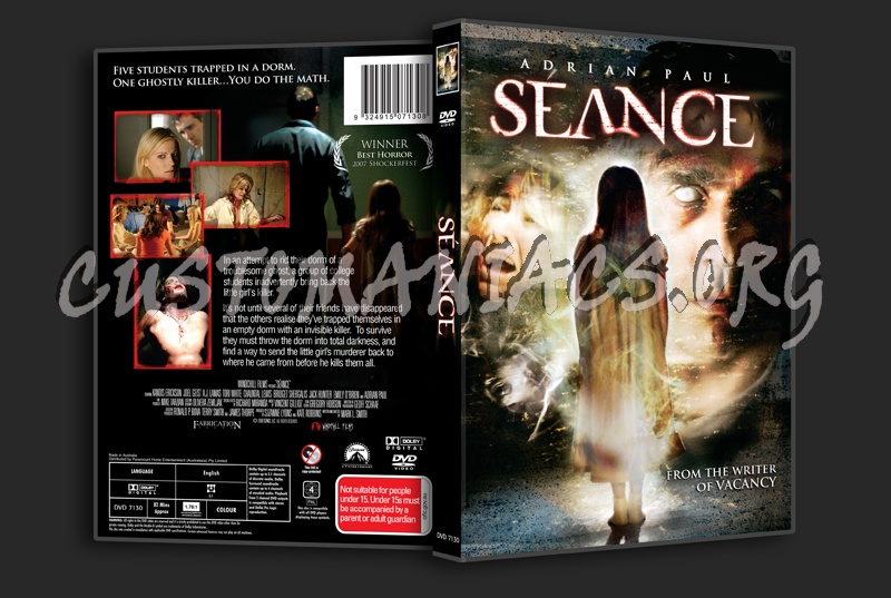 Seance dvd cover