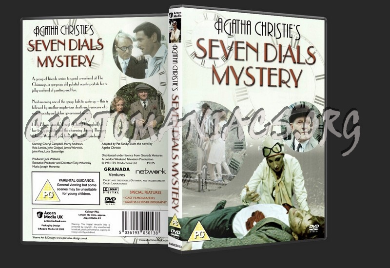 Agatha Christie's Seven Dials Mystery dvd cover