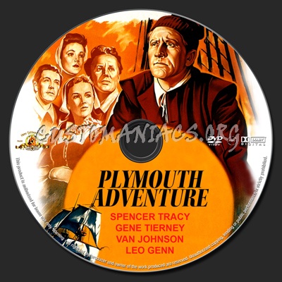 Plymouth Adventure dvd label