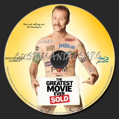 The Greatest Movie Ever Sold blu-ray label