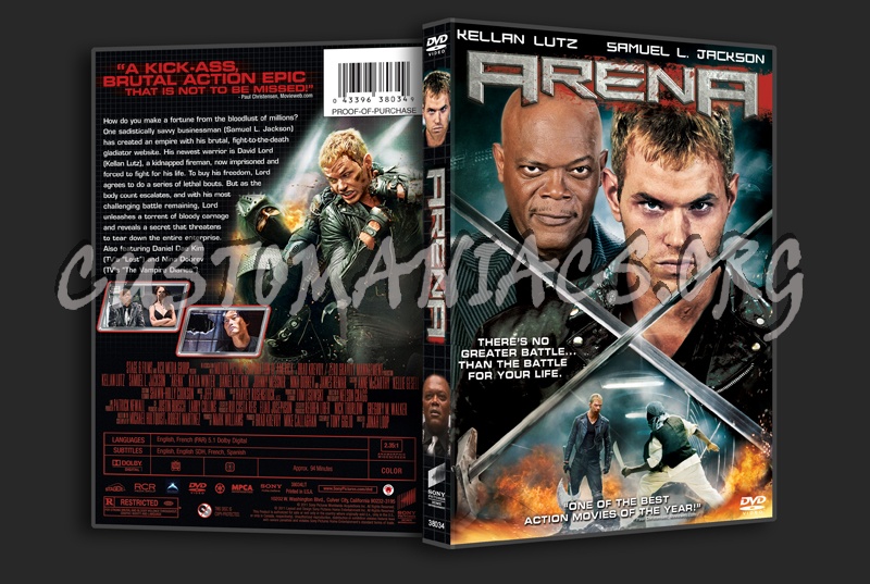 Arena dvd cover