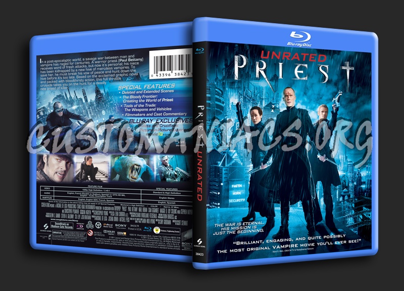 Priest blu-ray cover