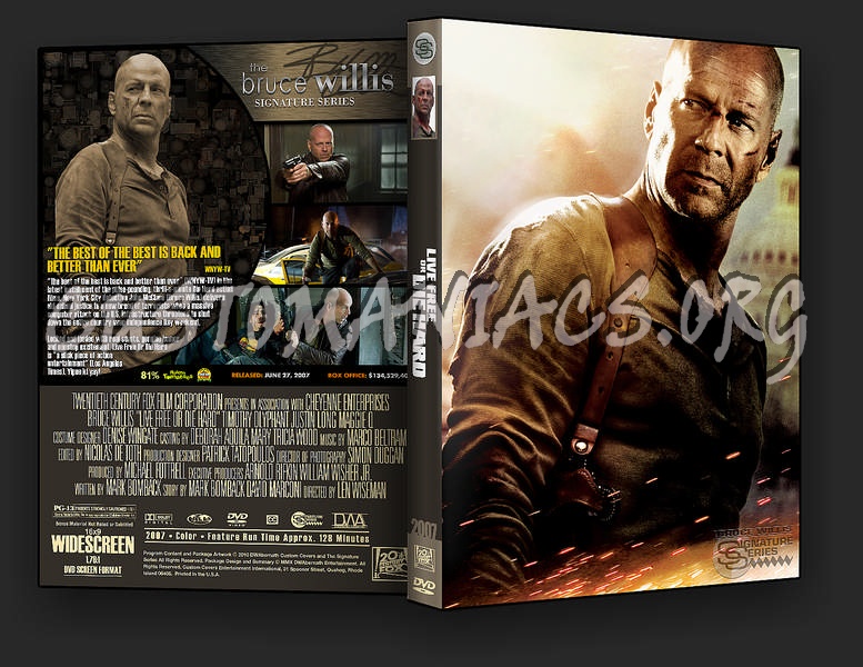 Live Free or Die Hard dvd cover