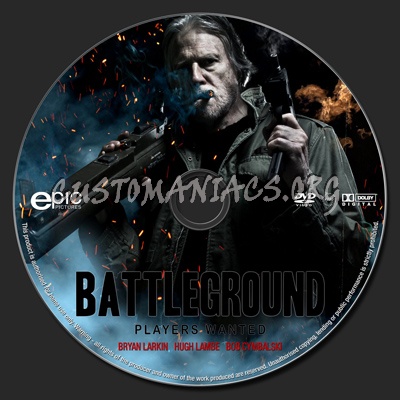 Battleground dvd label