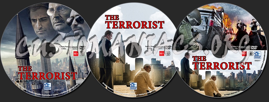 The Terrorist dvd label