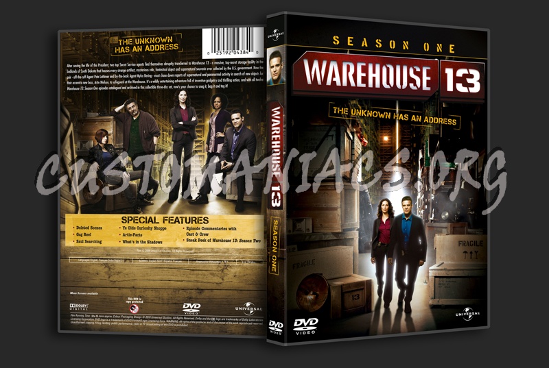 Warehouse 13 Season 1 dvd cover