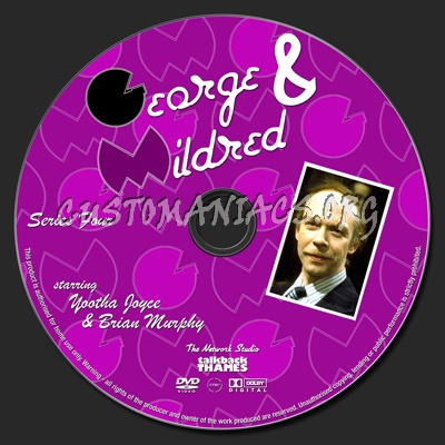 George & Mildred Series 4 dvd label