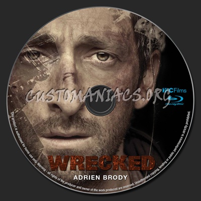 Wrecked blu-ray label