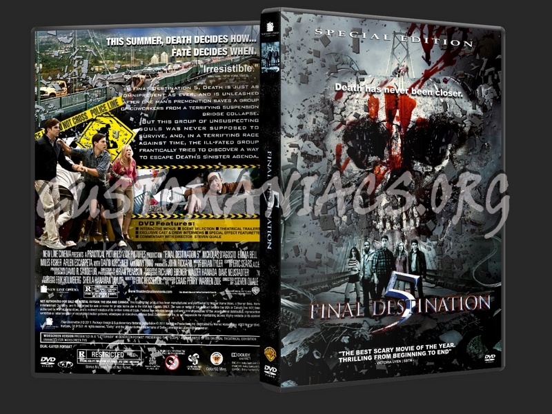 Final Destination 5 dvd cover DVD Covers Labels by