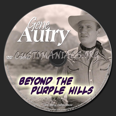 Beyond the Purple Hills dvd label