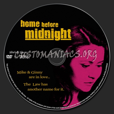 Home Before Midnight dvd label