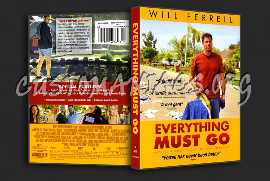 Everything Must Go dvd cover