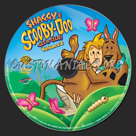 Shaggy & Scooby-Doo Get A Clue Volume 2 dvd label