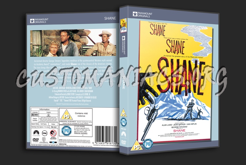 Shane dvd cover