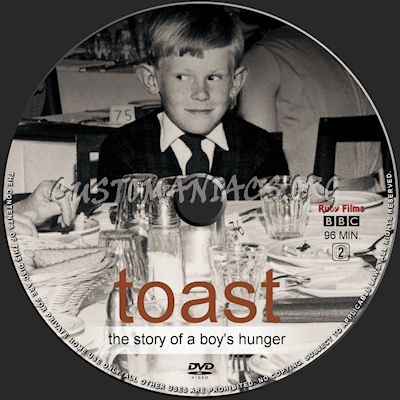 Toast dvd label