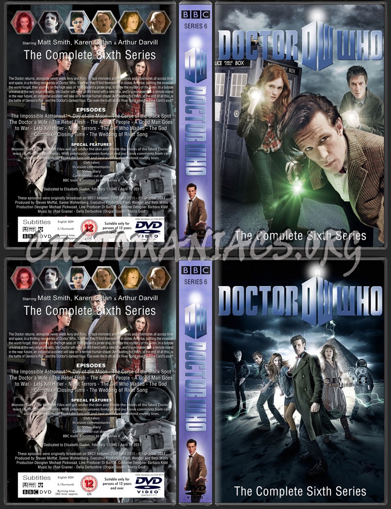 Doctor Who Complete Series 6 dvd cover