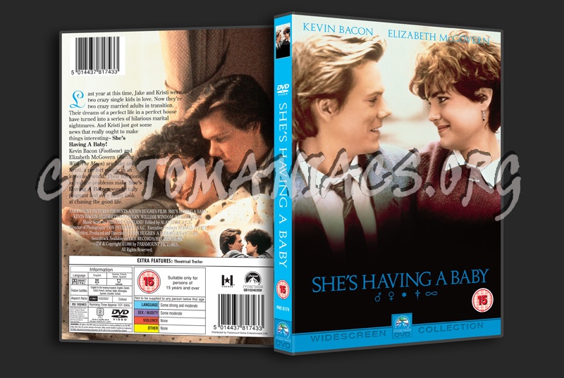 She's Having A Baby dvd cover