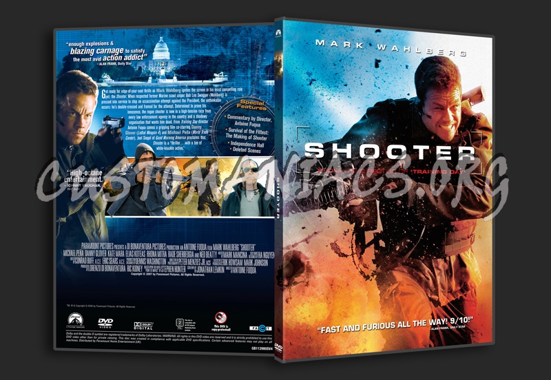 Shooter - DVD Covers & Labels by Customaniacs, id: 145942 free download ...