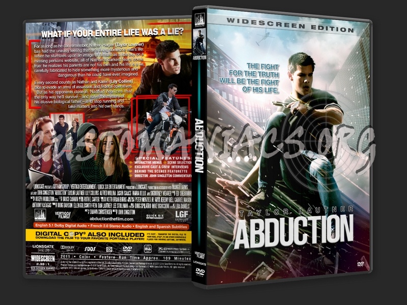 Abduction (2011) dvd cover