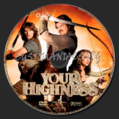 Your Highness dvd label