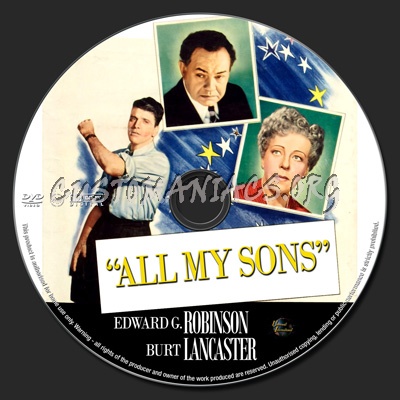 All My Sons dvd label
