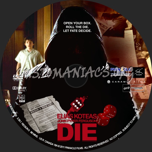 Die (2010) dvd label