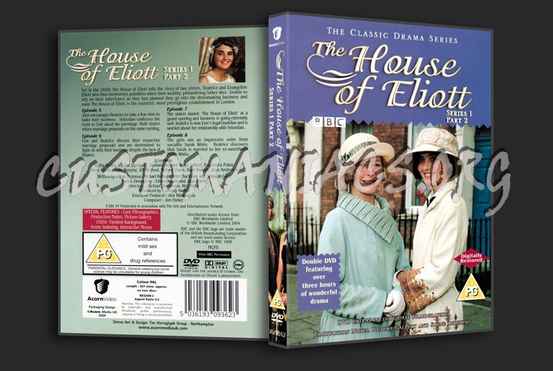 The House of Eliott Series 1 dvd cover