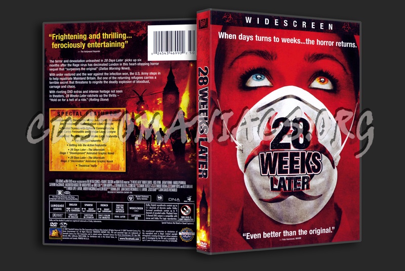 28 Weeks Later dvd cover