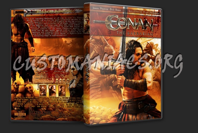 Conan The Barbarian dvd cover