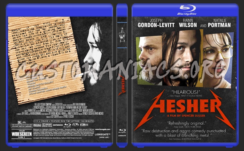 Hesher blu-ray cover