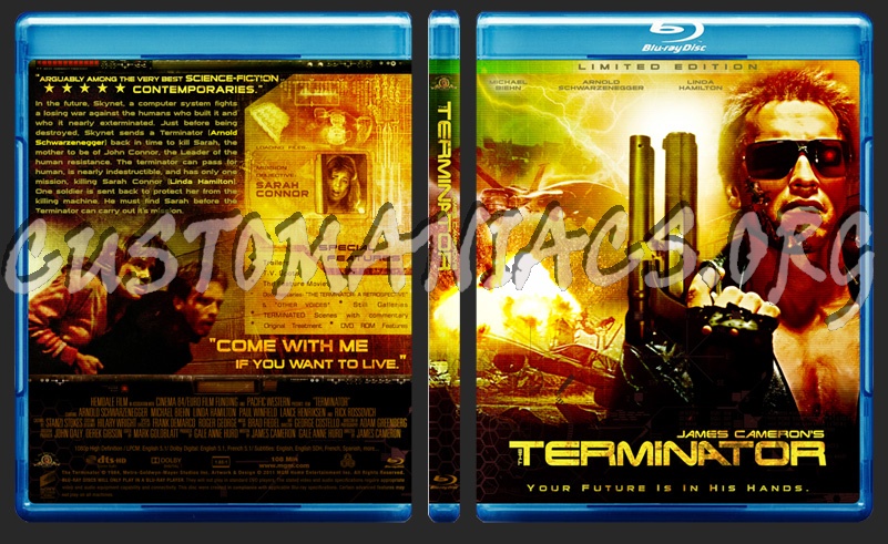 Terminator blu-ray cover