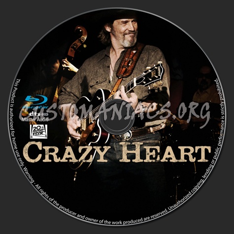 Crazy Heart blu-ray label