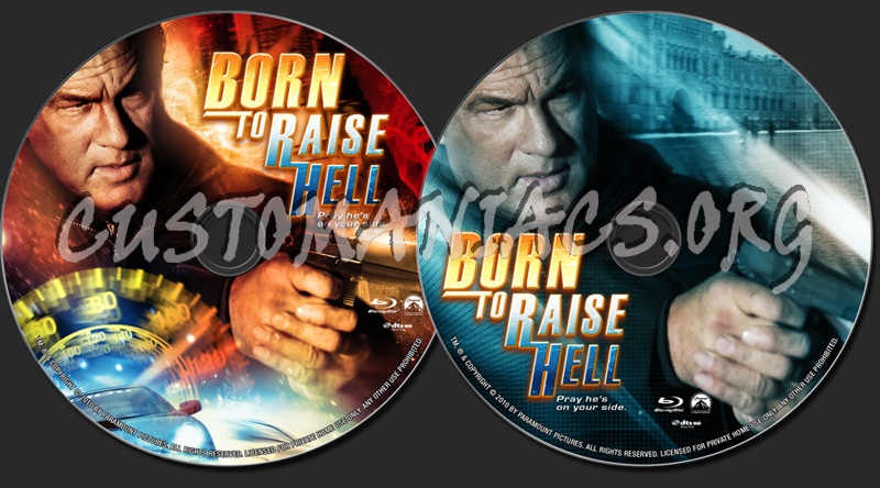 Born to Raise Hell blu-ray label