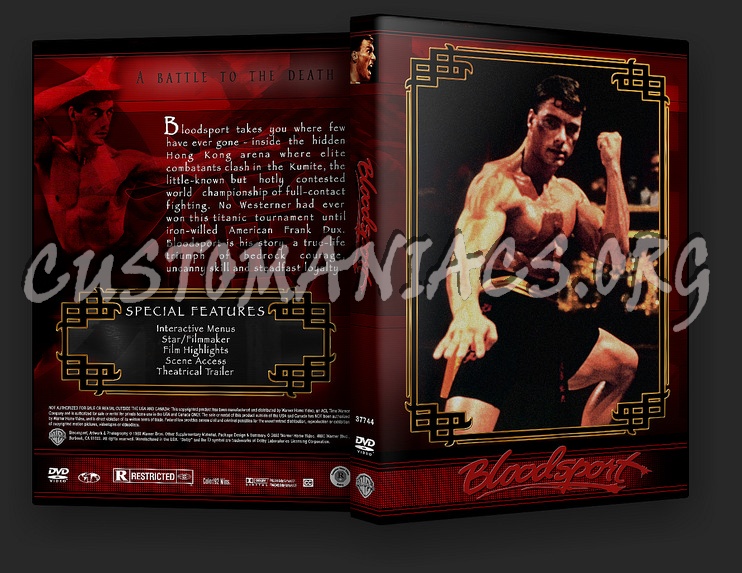 Bloodsport dvd cover