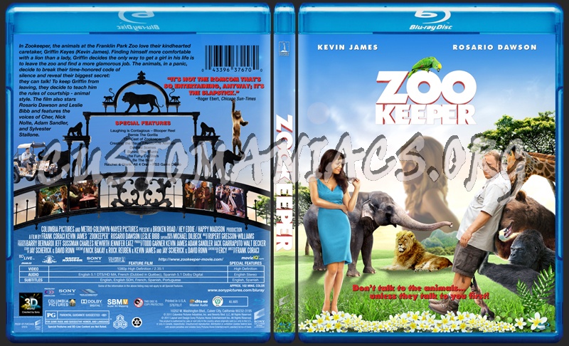 Zookeeper blu-ray cover