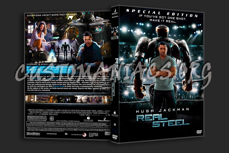 Real Steel dvd cover